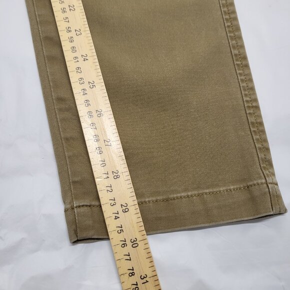 Levis Pants XX Chino Mens 34X32 ( 34 X 30 ) Standard Taper Stretch Beige - Picture 14 of 16